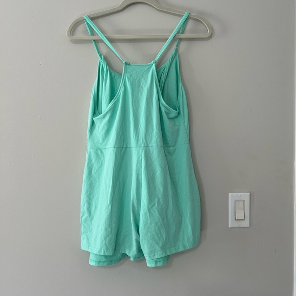 Mint Green Sleeveless Athletic Mini Dress - Picture 5 of 7